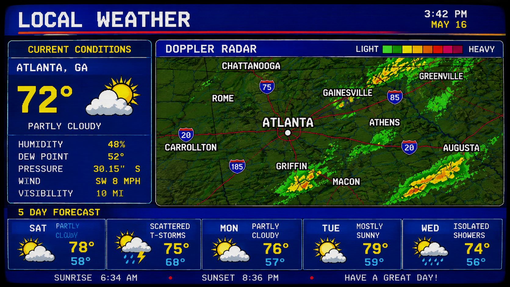 Retro Weather Channel